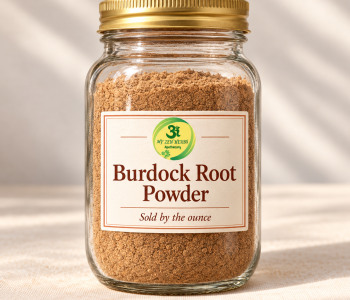 Burdock Root Powder Apothecary Jar-3