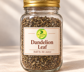 Fine Dried Dandelion Leaf Jar (1)
